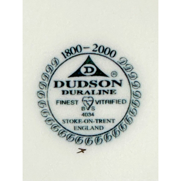 Dudson Duraline Finest Vitrified Stoke on Trent 12.75" Charger/Dinner Plate - Picture 8 of 11